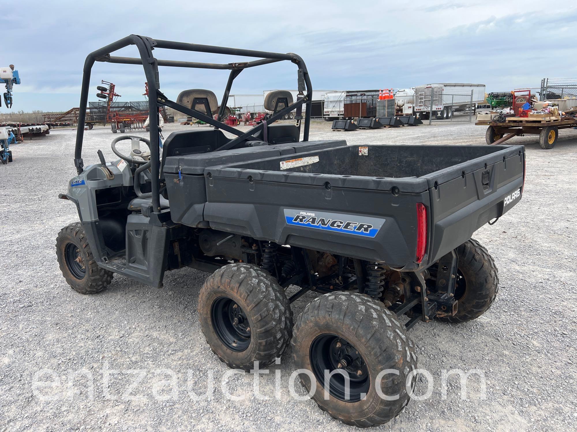 2015 POLARIS 800 RANGER SIDE BY SIDE, 6 X 6,