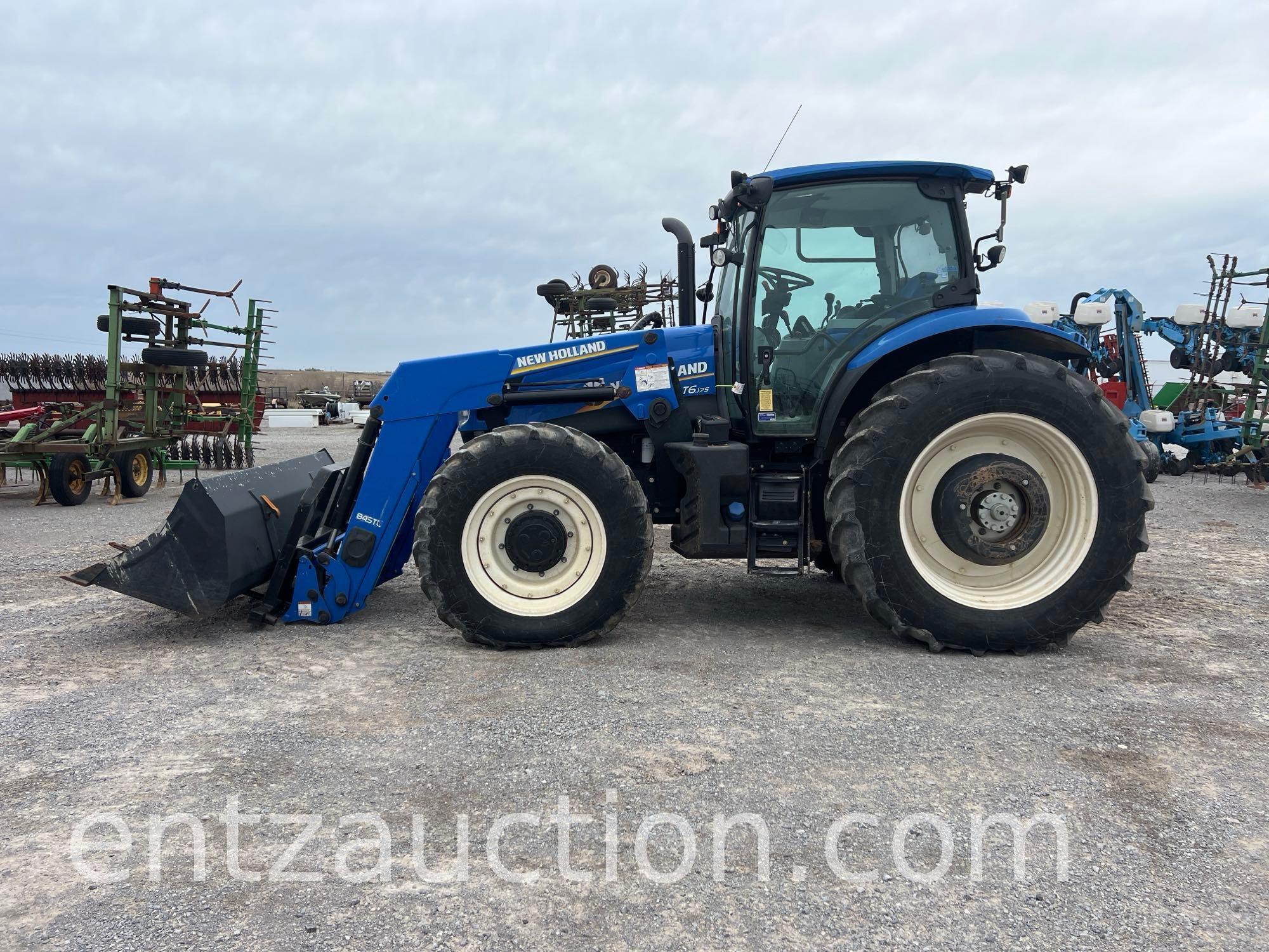 2013 NEW HOLLAND T6175 TRACTOR, FWA,