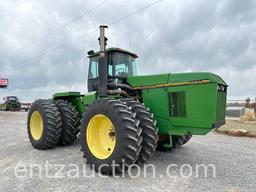 1995 JD 8570 TRACTOR, 24 SPEED, 3 REMOTES PLUS