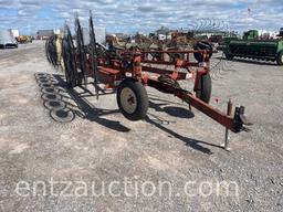 H&S 16 WHEEL HAY RAKE