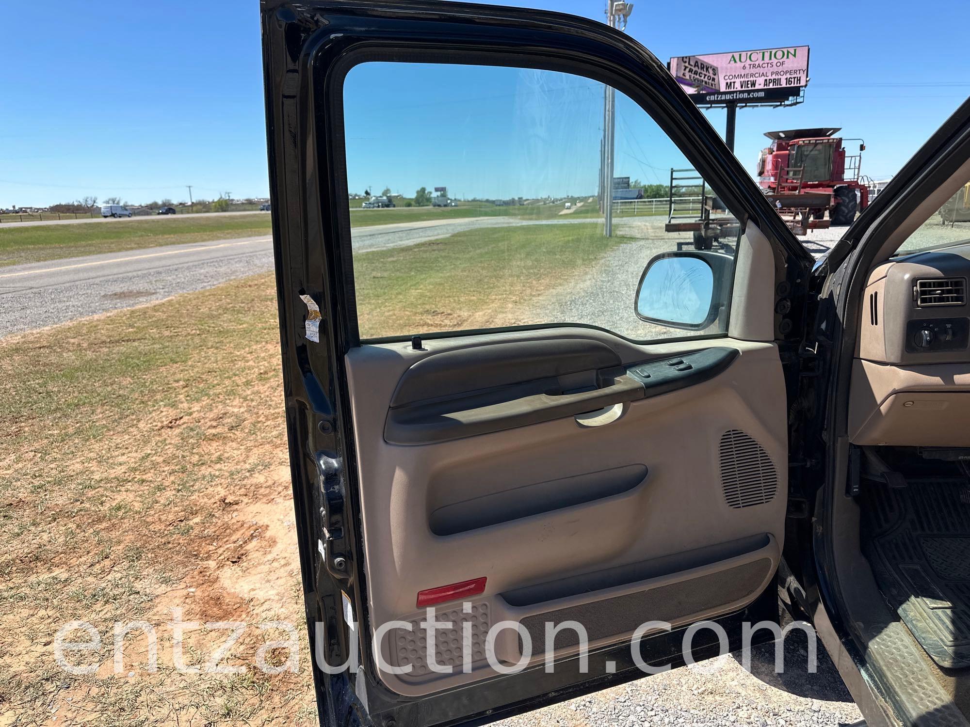 1999 FORD F250 PICKUP, EXT. CAB, V-10, AUTO, 4X4,