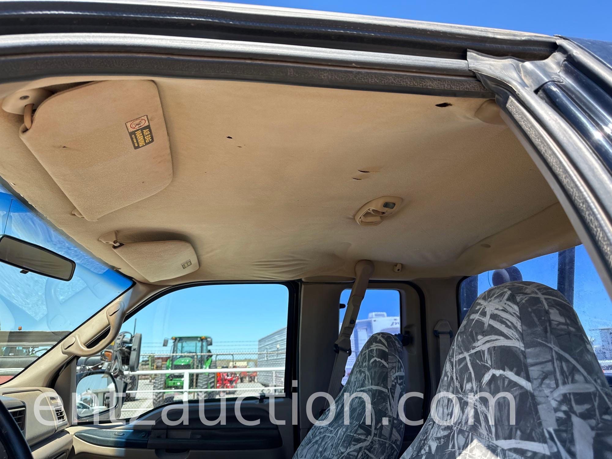 1999 FORD F250 PICKUP, EXT. CAB, V-10, AUTO, 4X4,