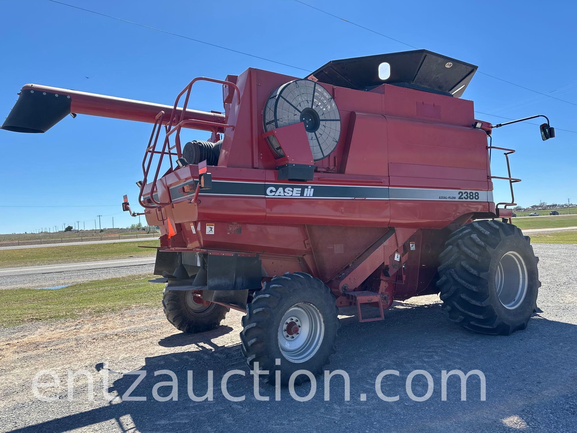 2003 CASE IH 2388 COMBINE, BIN EXTENSIONS, 30.5 -