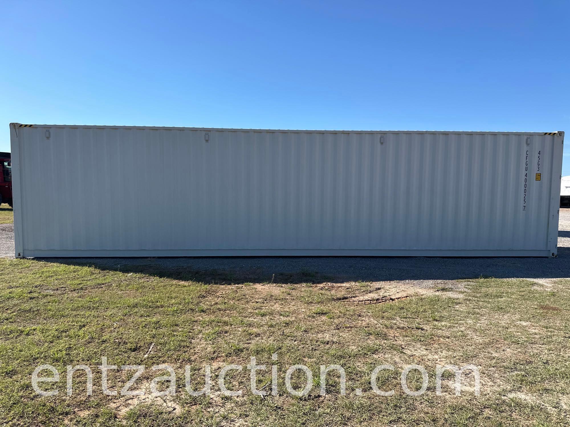 40' X 8' X 9 1/2' SHIPPING CONTAINER,