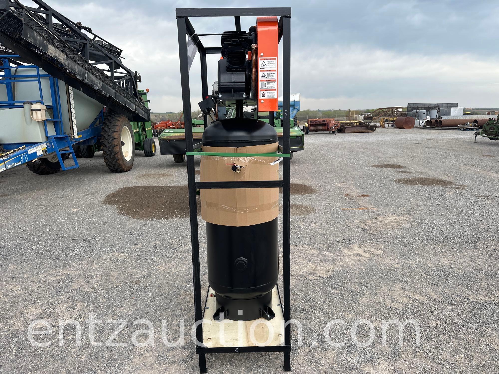 TMG UPRIGHT AIR COMPRESSOR, 60 GAL., 230 VOLT,
