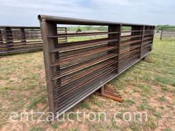 5' X 24' FREESTANDING PANELS, 2 5/8" PIPE,