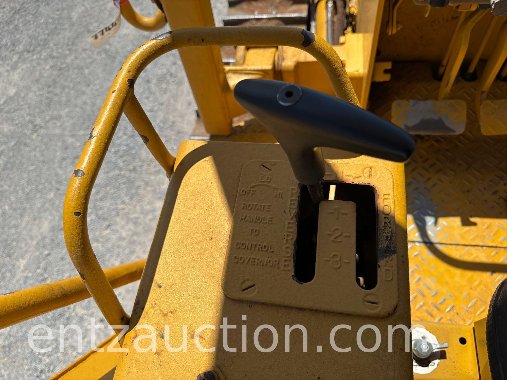 1981 CAT D3B DOZER, ROPS, 6 WAY BLADE,