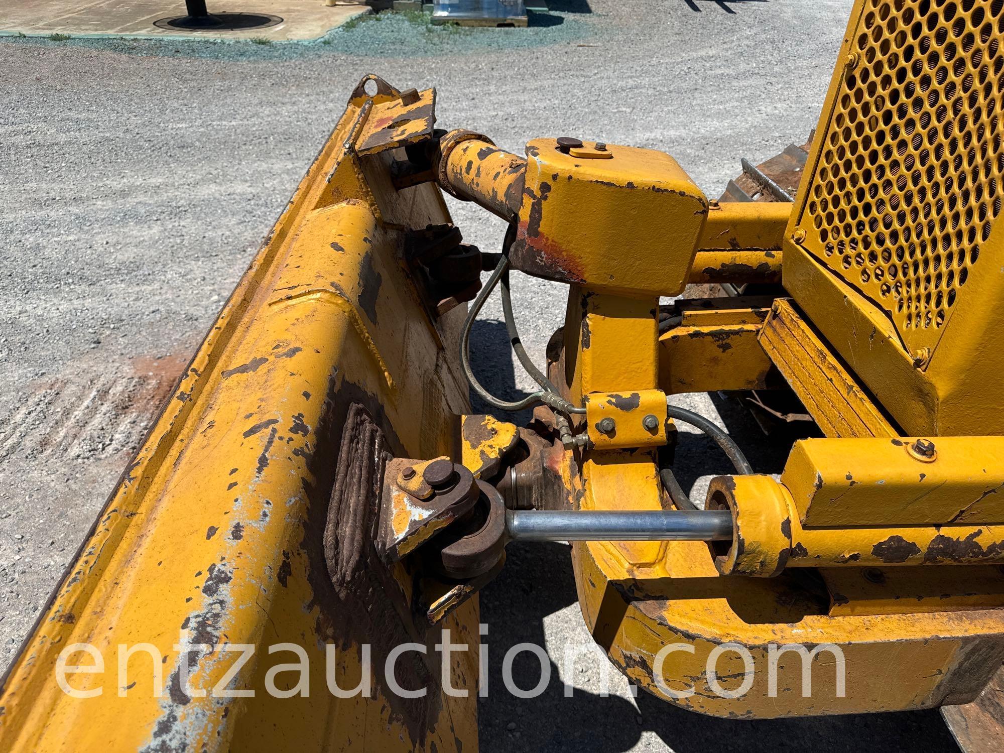 1981 CAT D3B DOZER, ROPS, 6 WAY BLADE,