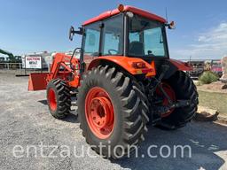 2011 KUBOTA M100X TRACTOR, C&A, 3PT,