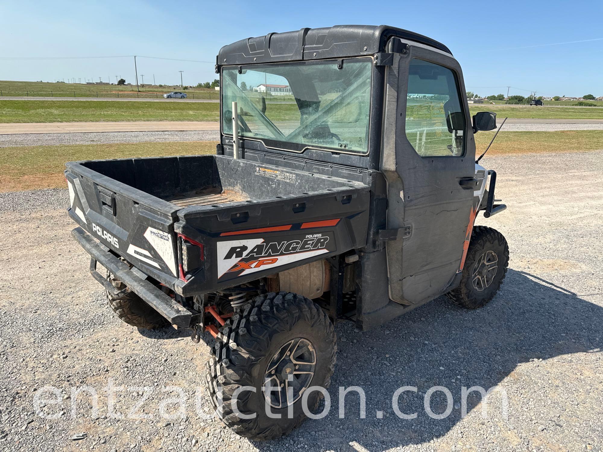 2015 POLARIS RANGER XP900 SIDE BY SIDE, 4X4,
