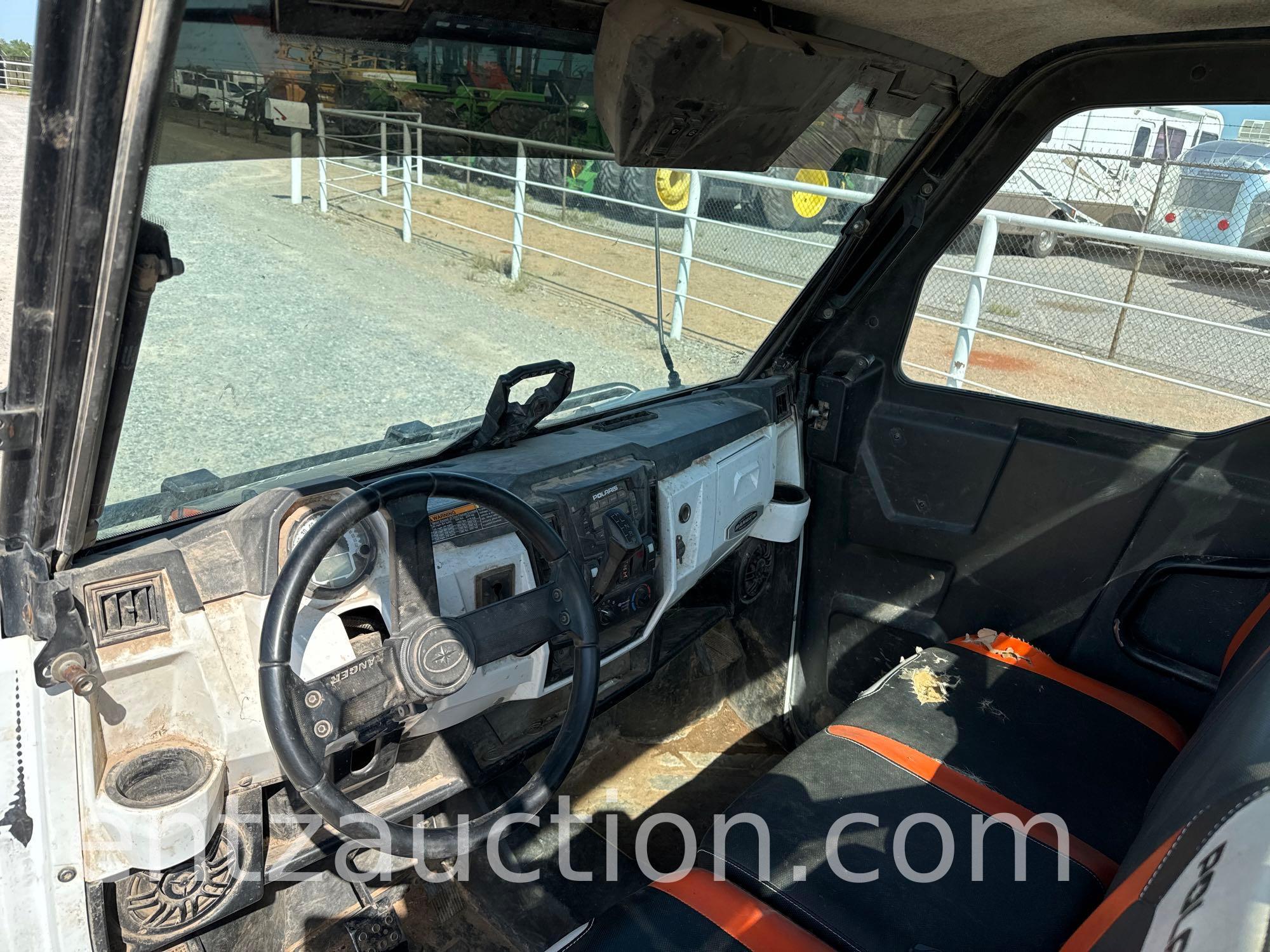 2015 POLARIS RANGER XP900 SIDE BY SIDE, 4X4,