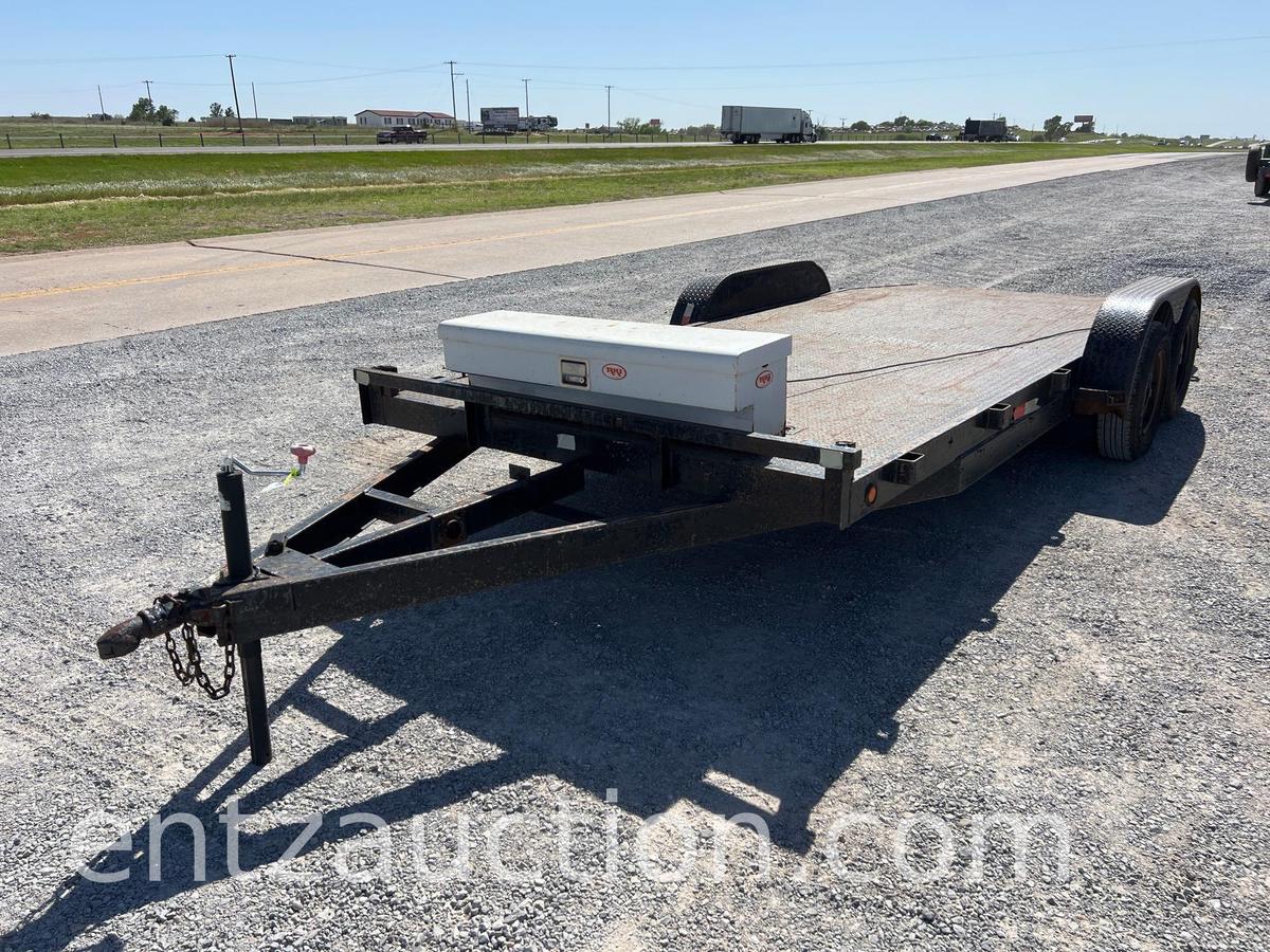 TOPHAT CAR HAULER TRAILER, 83" X 14'