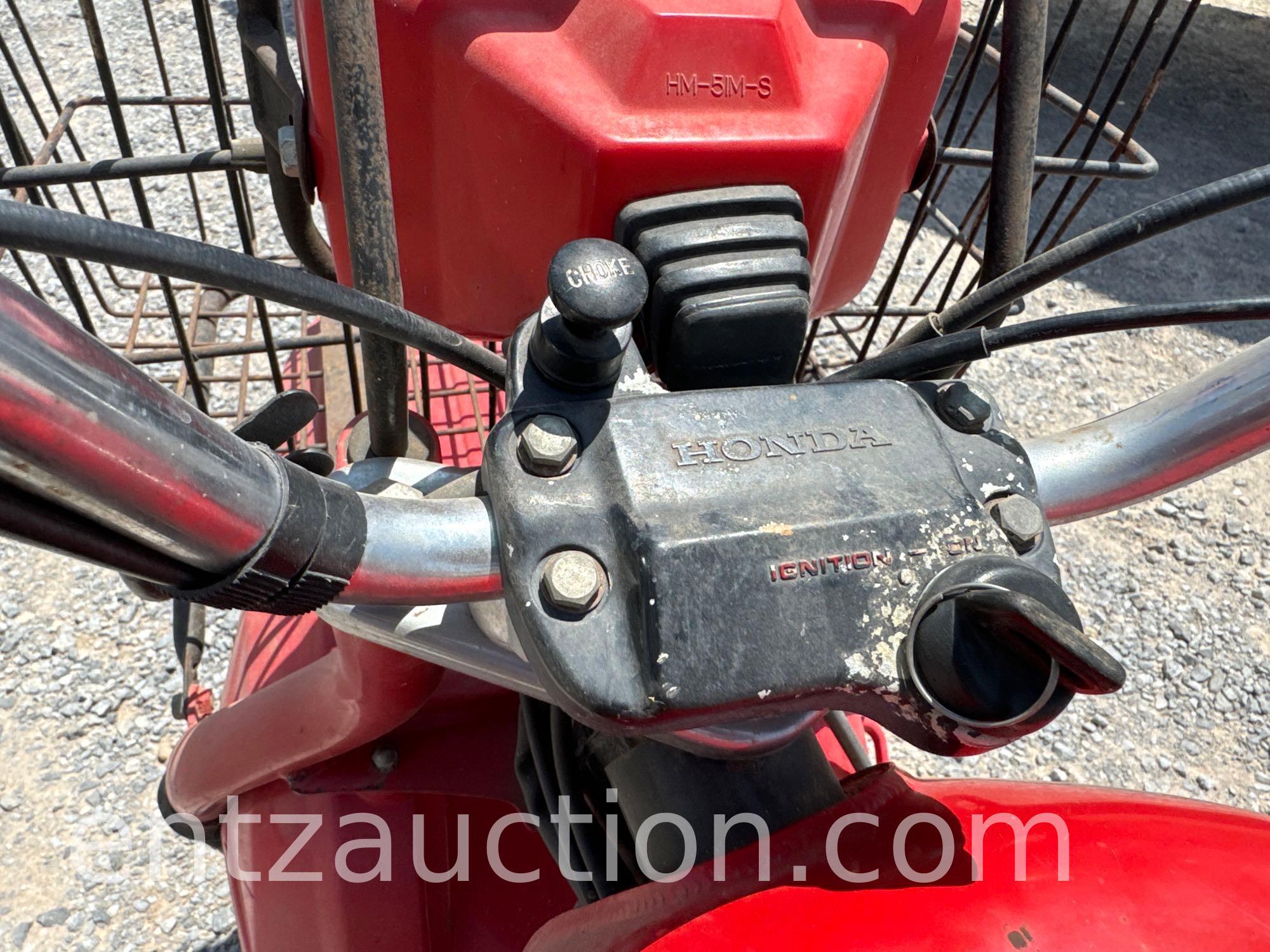 1982 BIG RED 200 HONDA 3 WHEELER, GAS, ELECTRIC