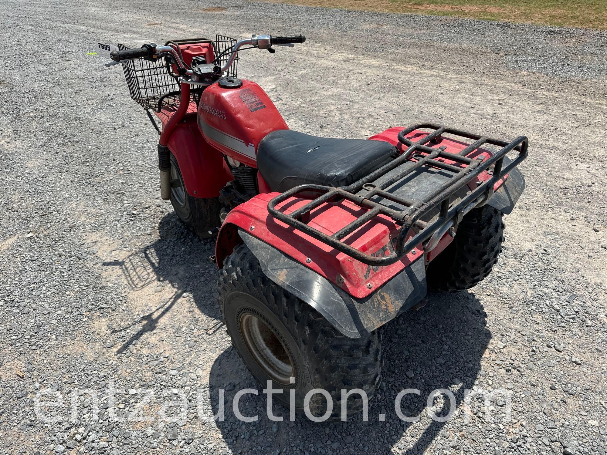 1982 BIG RED 200 HONDA 3 WHEELER, GAS, ELECTRIC