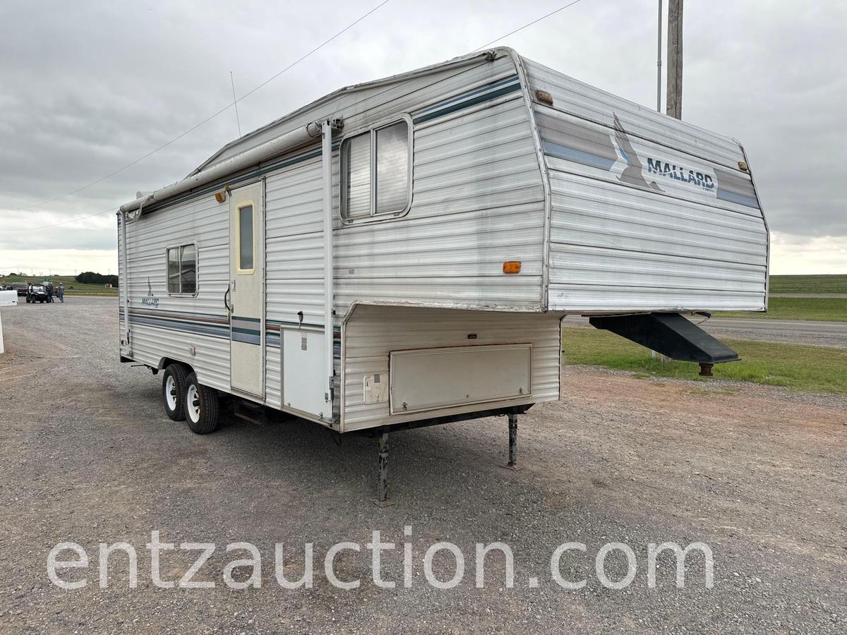 1999 MALLARD 5TH WHEEL, 94 1/2" X 20',