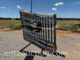 SET OF 10' DECORATIVE WROUGHT IRON GATES