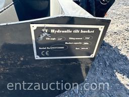 GIYI MINI EX HYD. TILT BUCKET, 32"