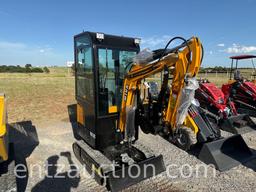 MIVA MINI EX, MODEL VA13C, 14" BUCKET, 37" BLADE,