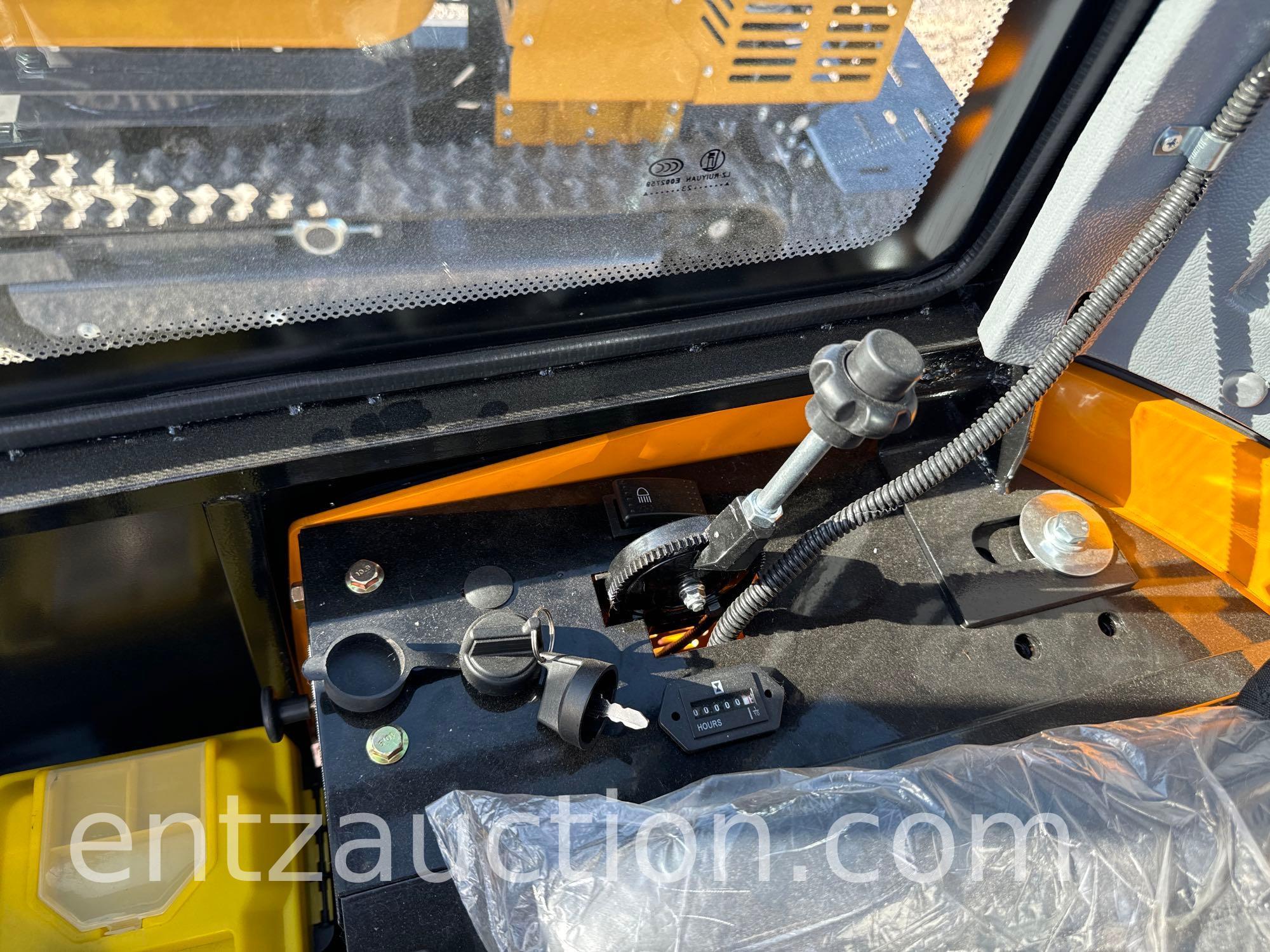 MIVA MINI EX, MODEL VA13C, 14" BUCKET, 37" BLADE,