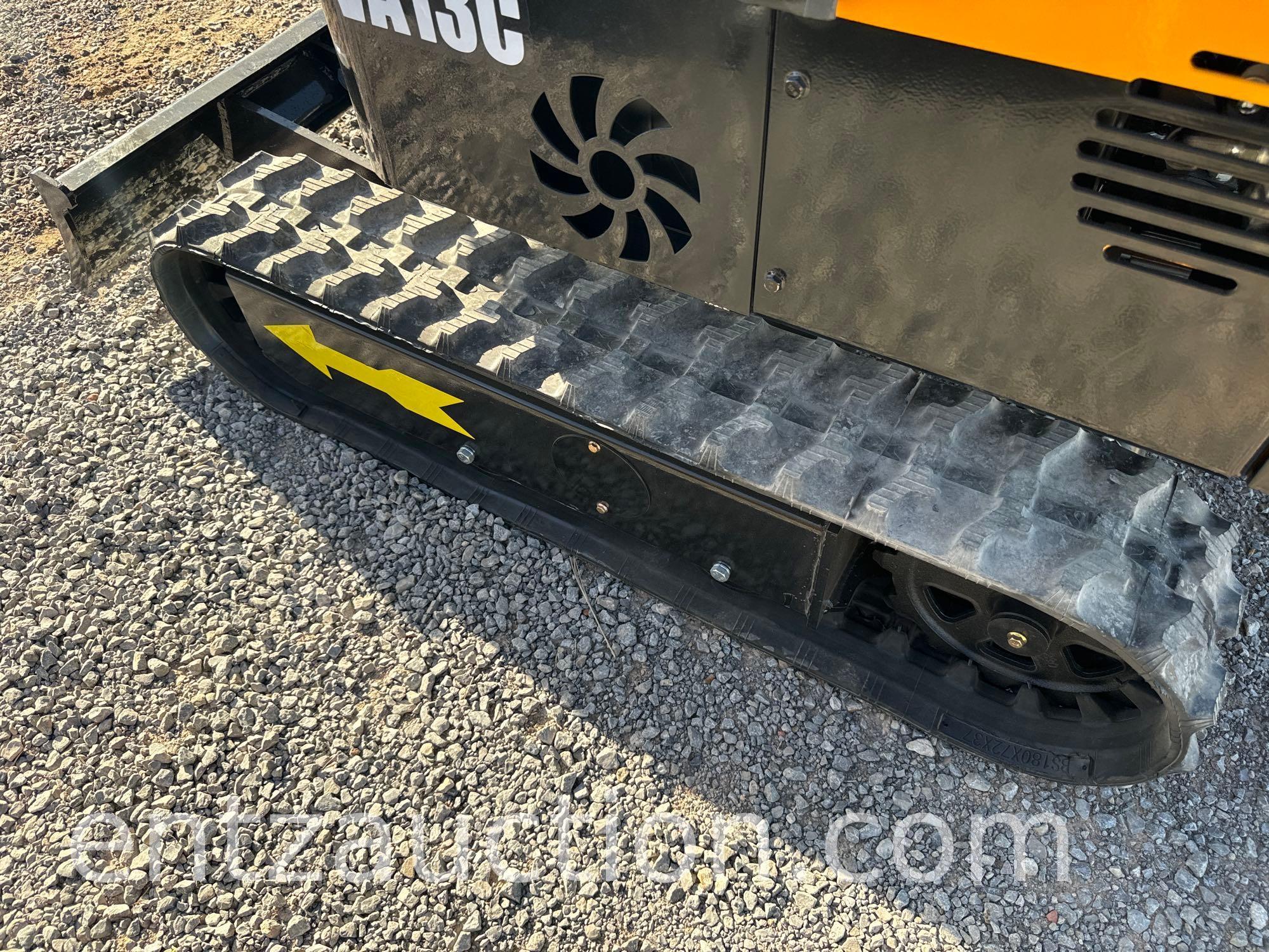 MIVA MINI EX, MODEL VA13C, 14" BUCKET, 37" BLADE,