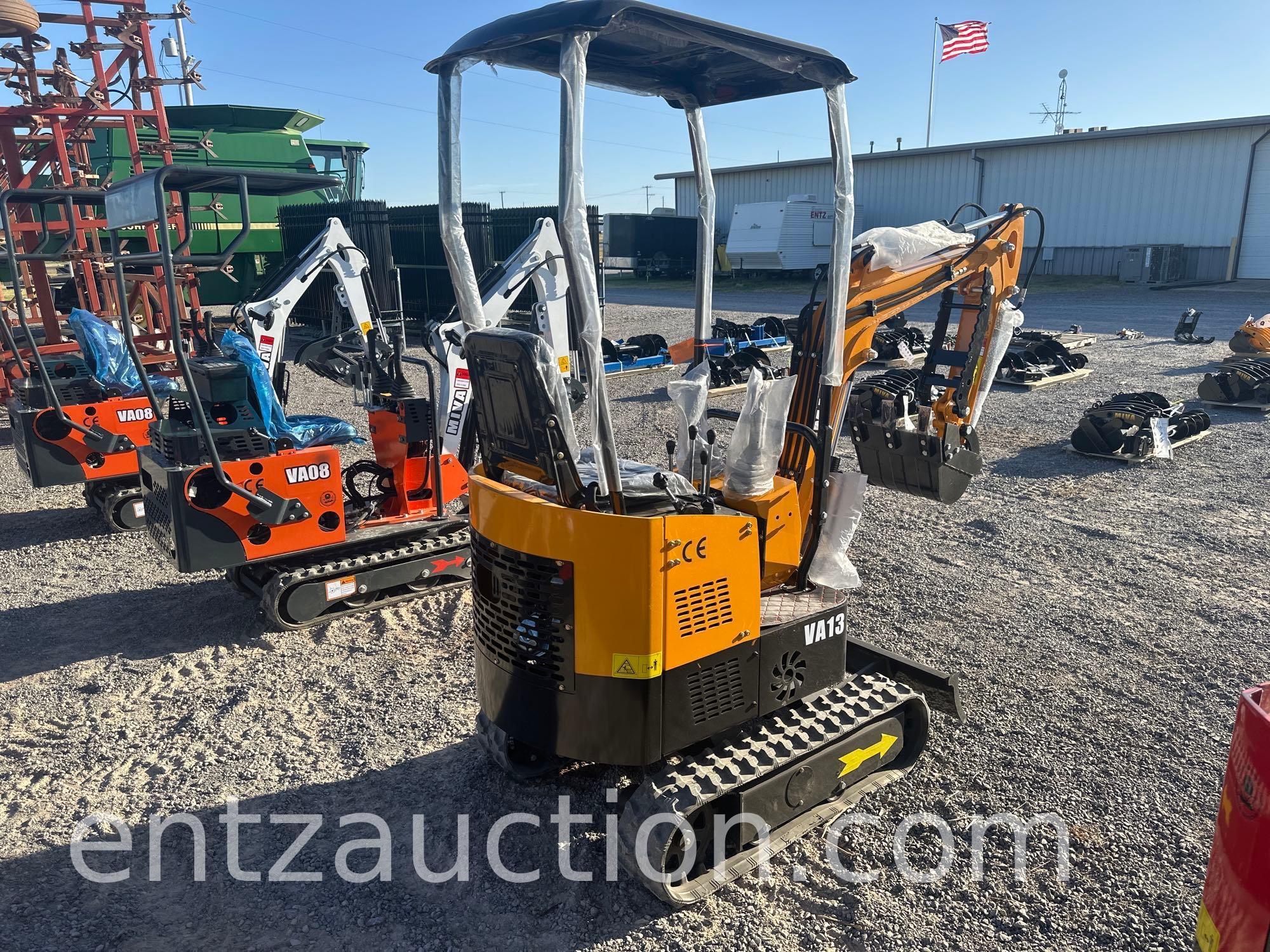 MIVA MINI EX, MODEL VA13, 7" X 48" TRACKS,