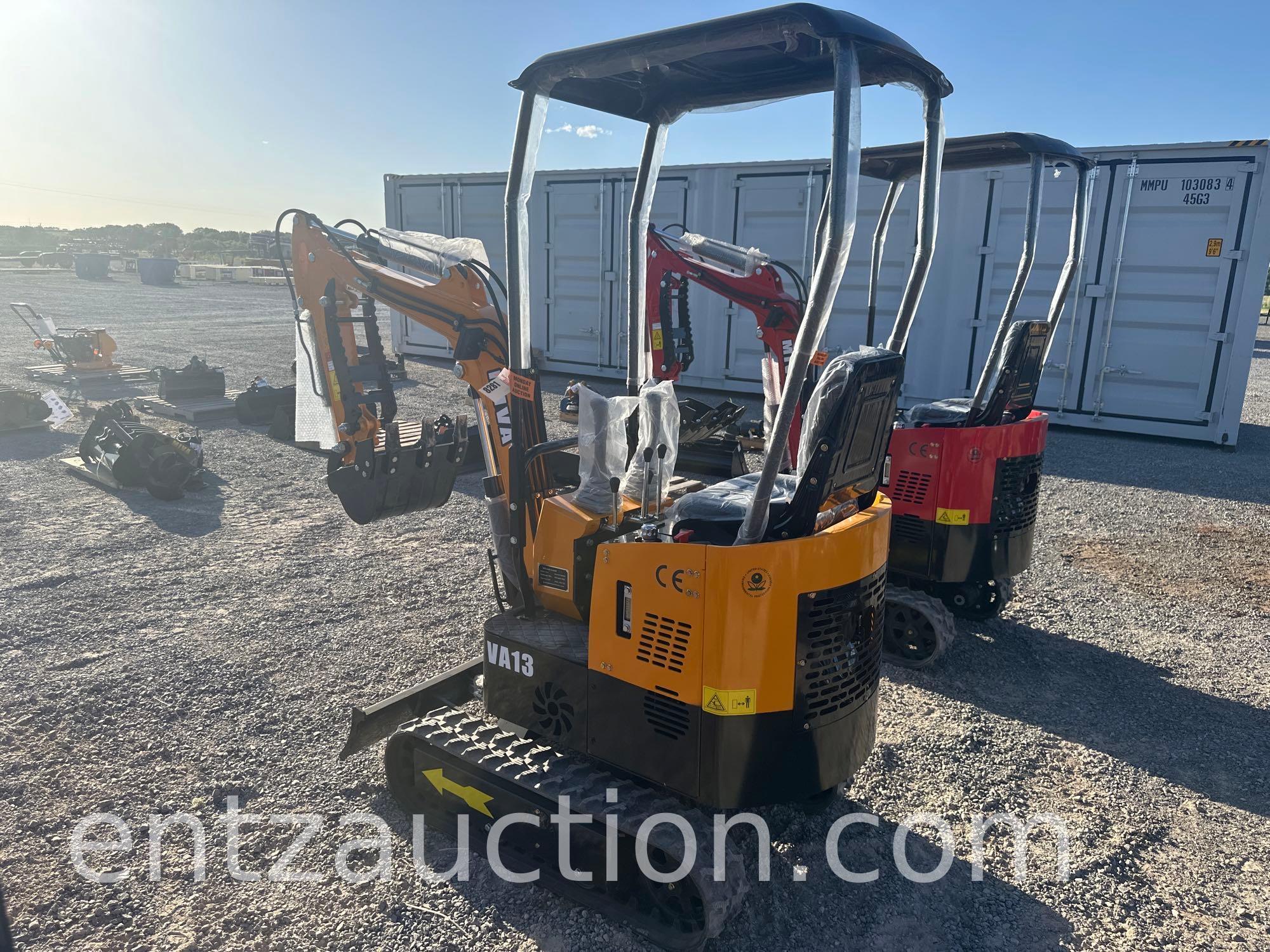MIVA MINI EX, MODEL VA13, 7" X 48" TRACKS,