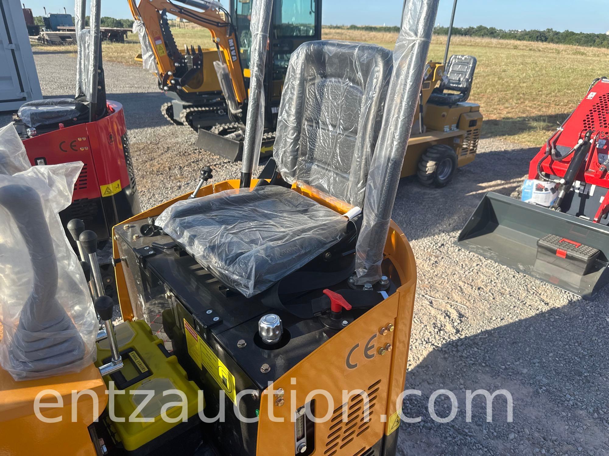 MIVA MINI EX, MODEL VA13, 7" X 48" TRACKS,