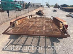 SHOPBUILT UTILITY TRAILER, 6' X 13', BP, TA,