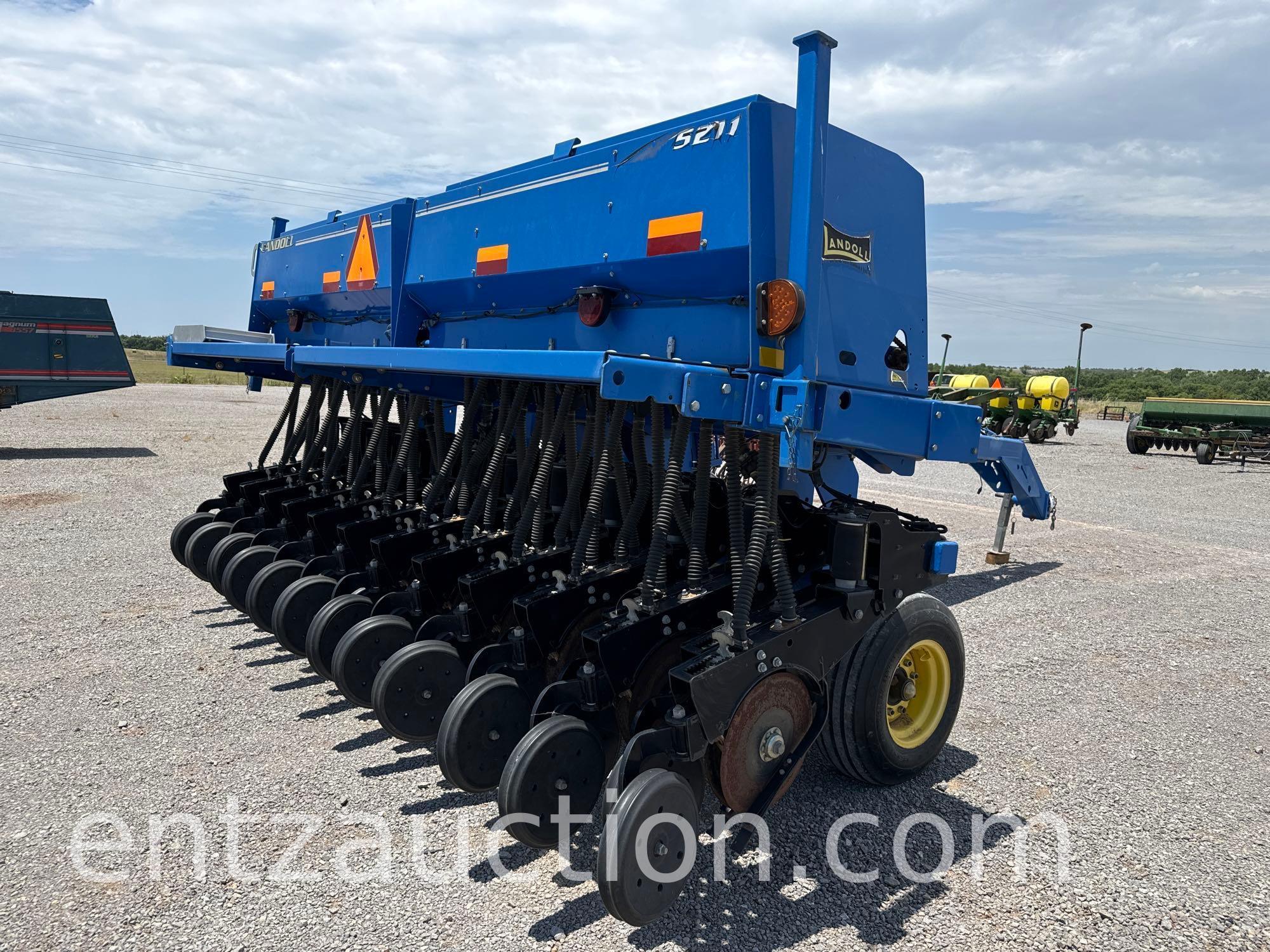 LANDOLL 5211 NO-TILL DRILL, FERTILIZER,