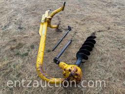 DANUSER 3PT POST HOLE DIGGER, 9" AUGER, 540 PTO