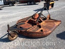 BUSH HOG 6' ROTARY MOWER, 3PT, 540 PTO