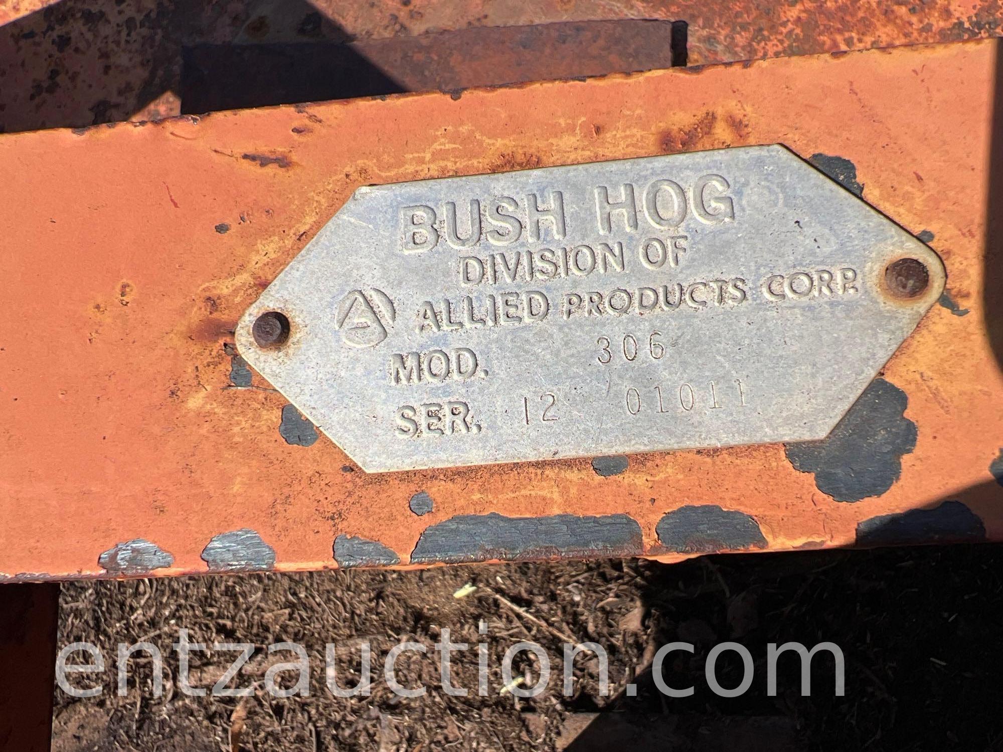 BUSH HOG 6' ROTARY MOWER, 3PT, 540 PTO