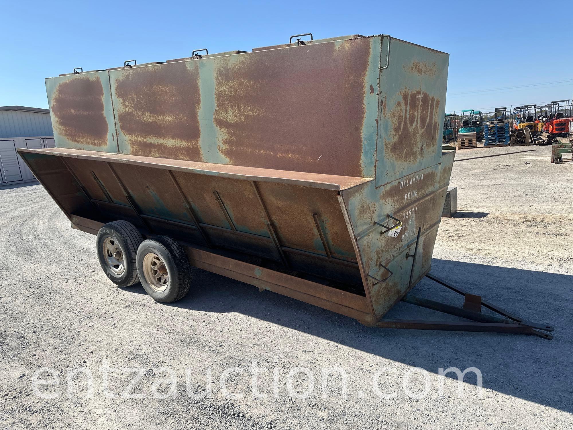 LEHMAN 16' PORTABLE FEEDER, TA