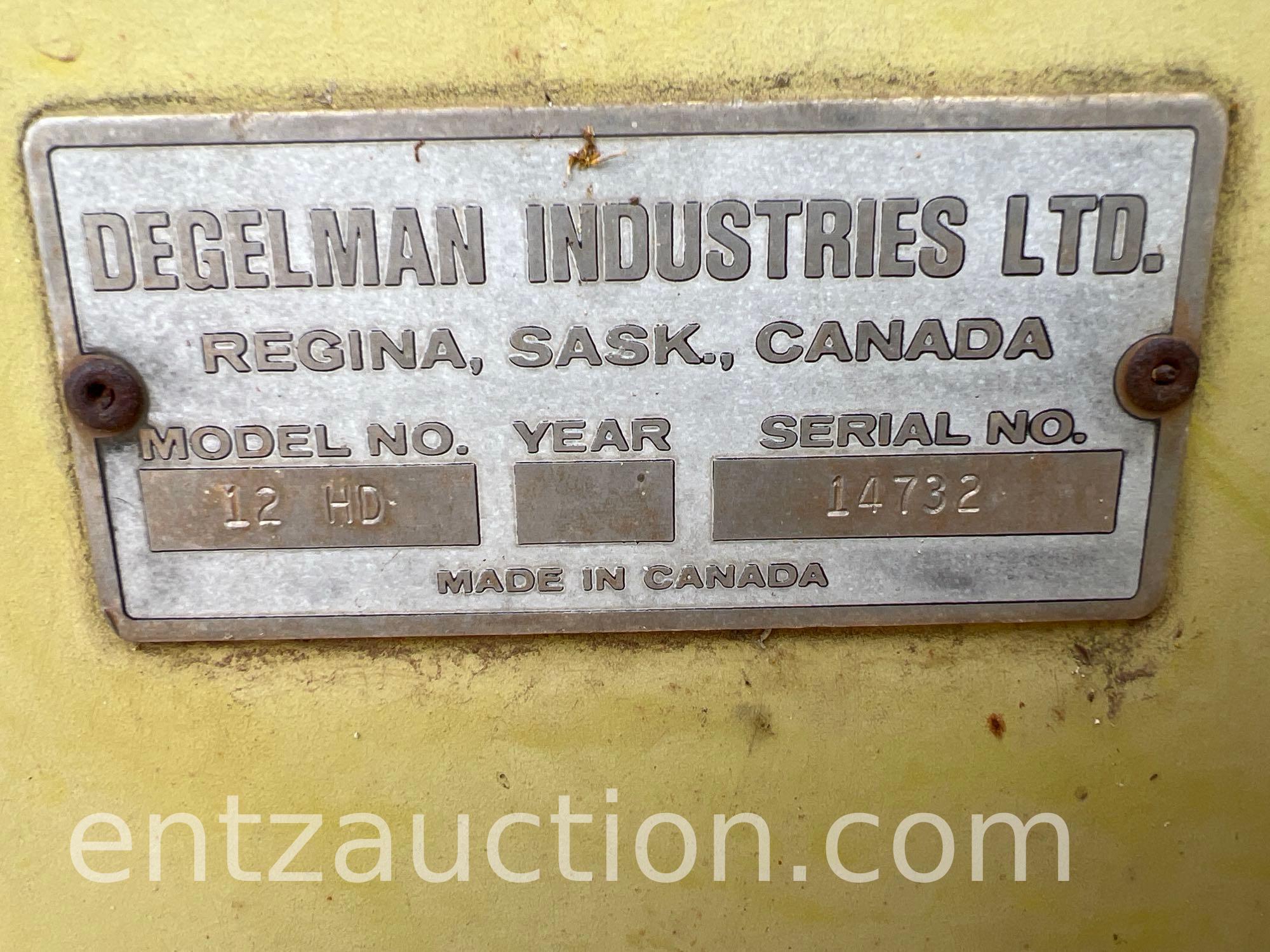 DEGELMAN 12' DOZER BLADE