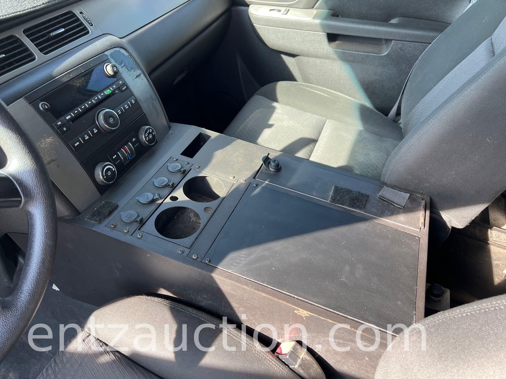 2013 CHEVY TAHOE, FORMER COP CAR, AUTO, GAS