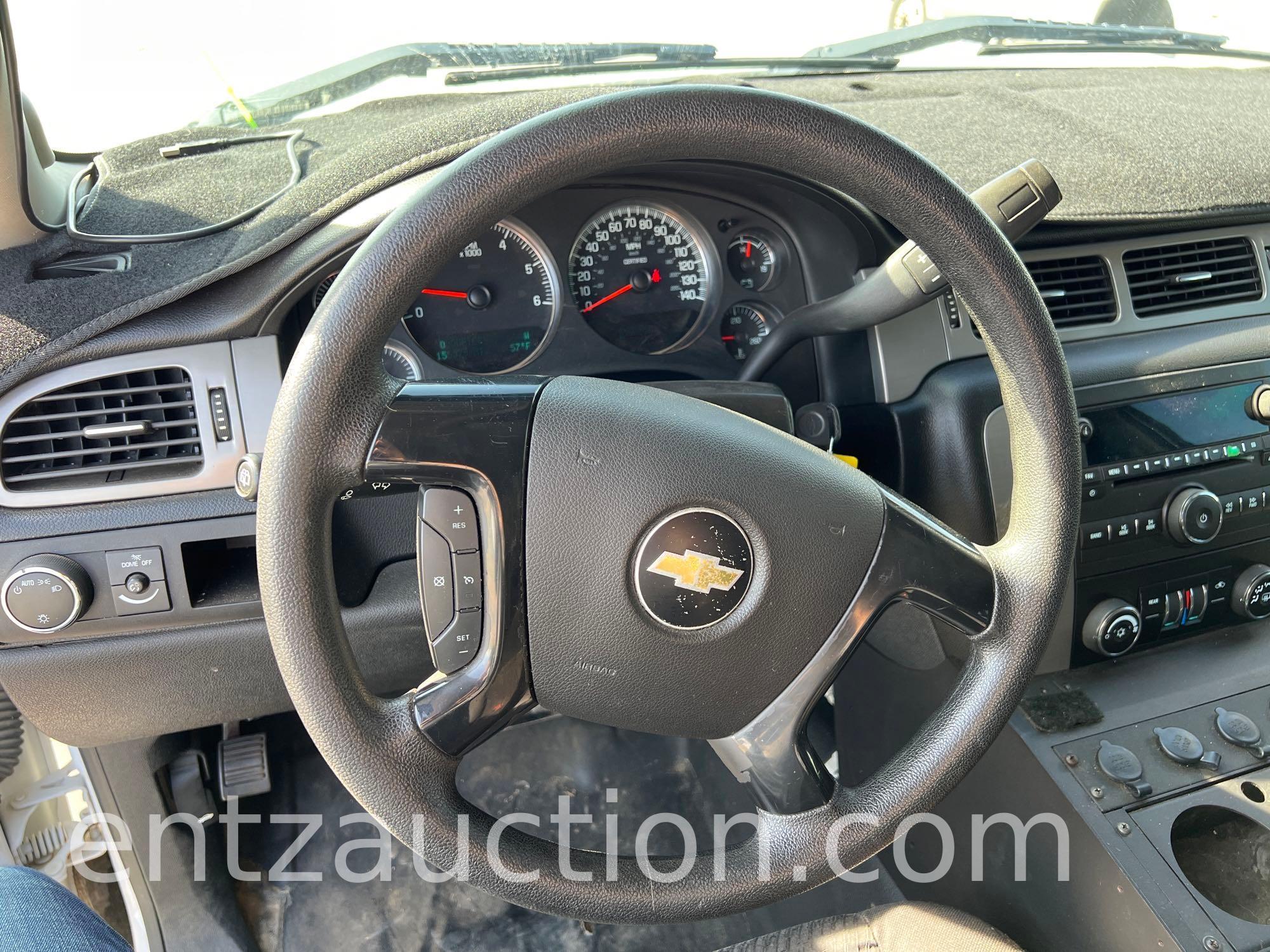 2013 CHEVY TAHOE, FORMER COP CAR, AUTO, GAS