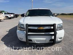 2013 CHEVY TAHOE, FORMER COP CAR, AUTO, GAS