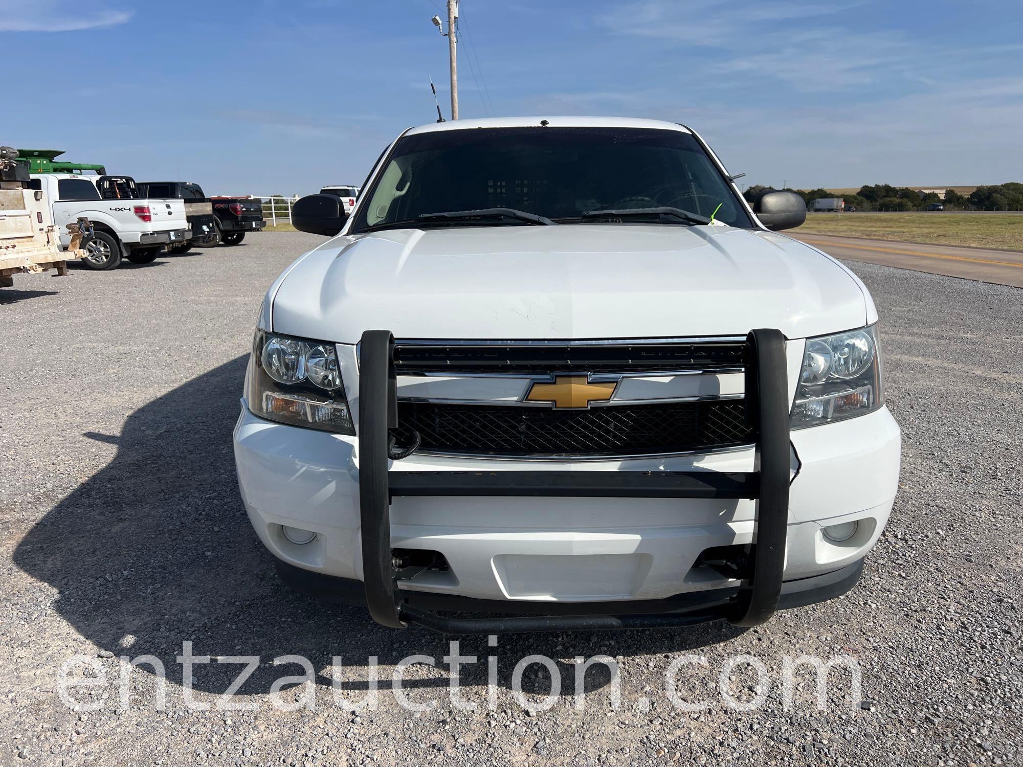 2013 CHEVY TAHOE, FORMER COP CAR, AUTO, GAS