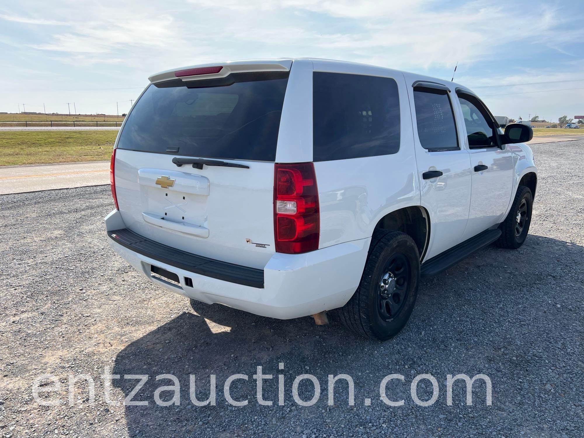 2013 CHEVY TAHOE, FORMER COP CAR, AUTO, GAS