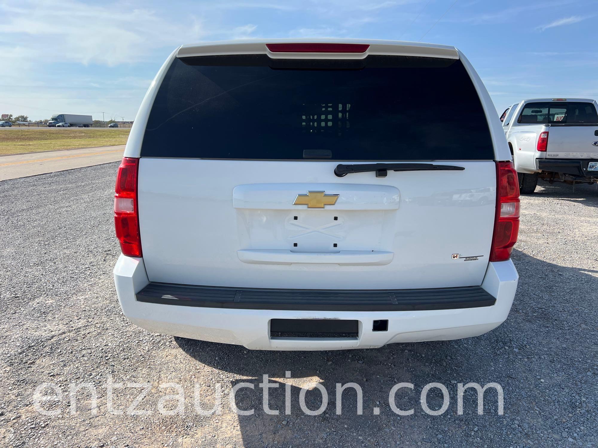 2013 CHEVY TAHOE, FORMER COP CAR, AUTO, GAS