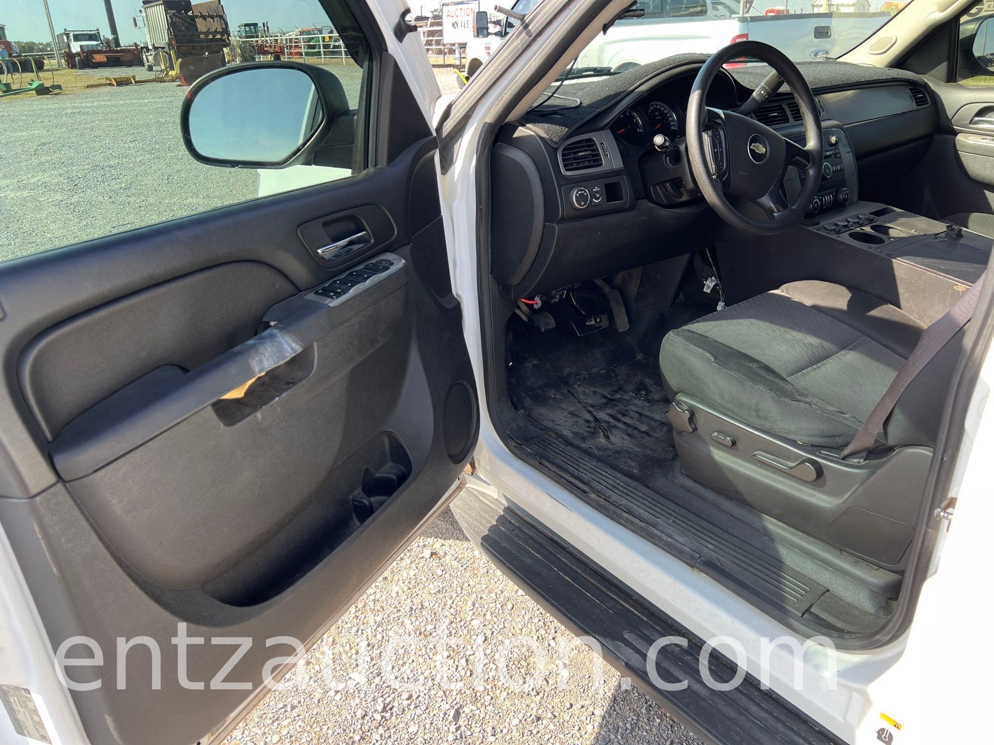 2013 CHEVY TAHOE, FORMER COP CAR, AUTO, GAS
