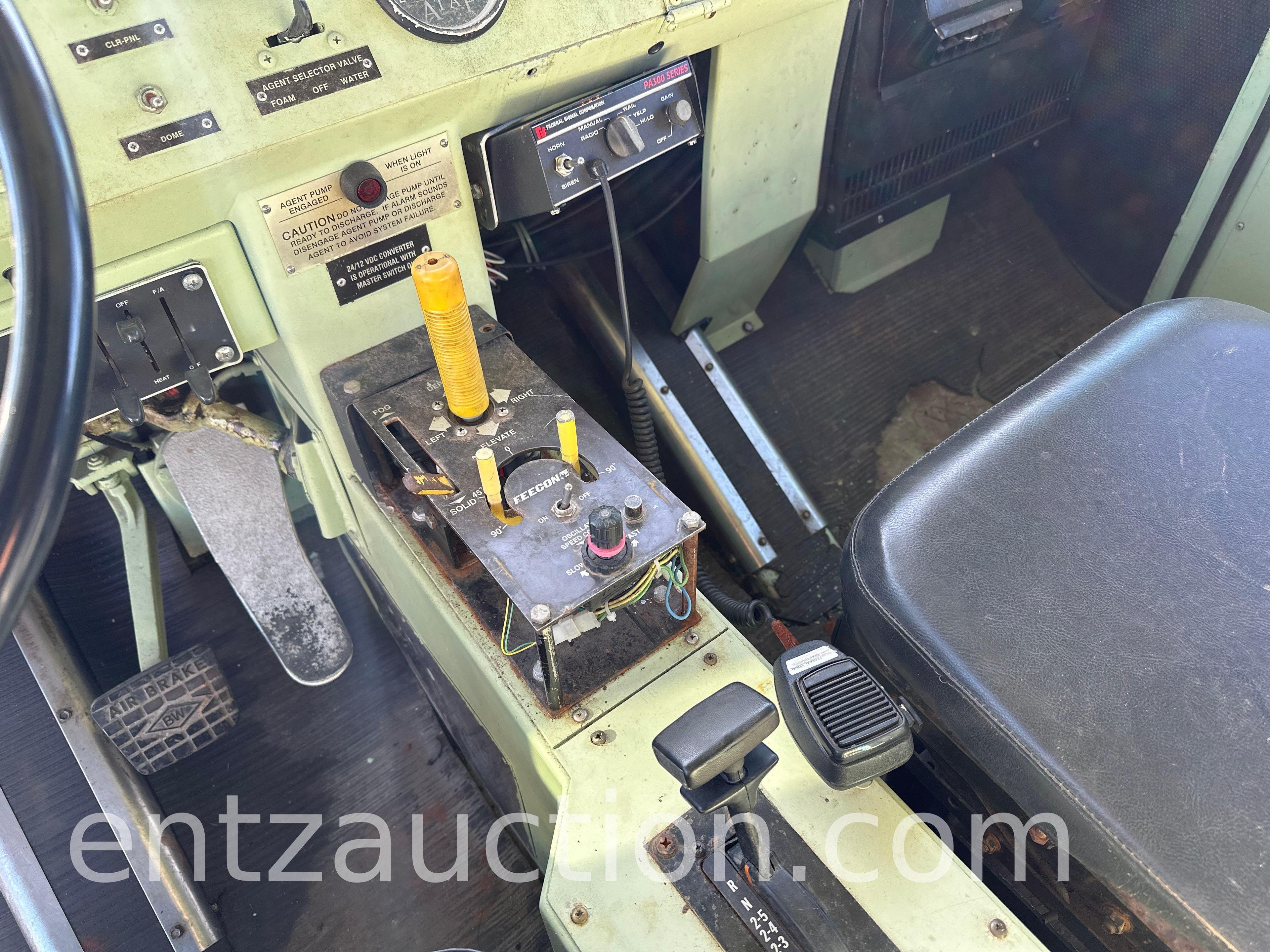 1985 OSHKOSH TYPE A/S 32 P-19A, CUMMINS NH/NT