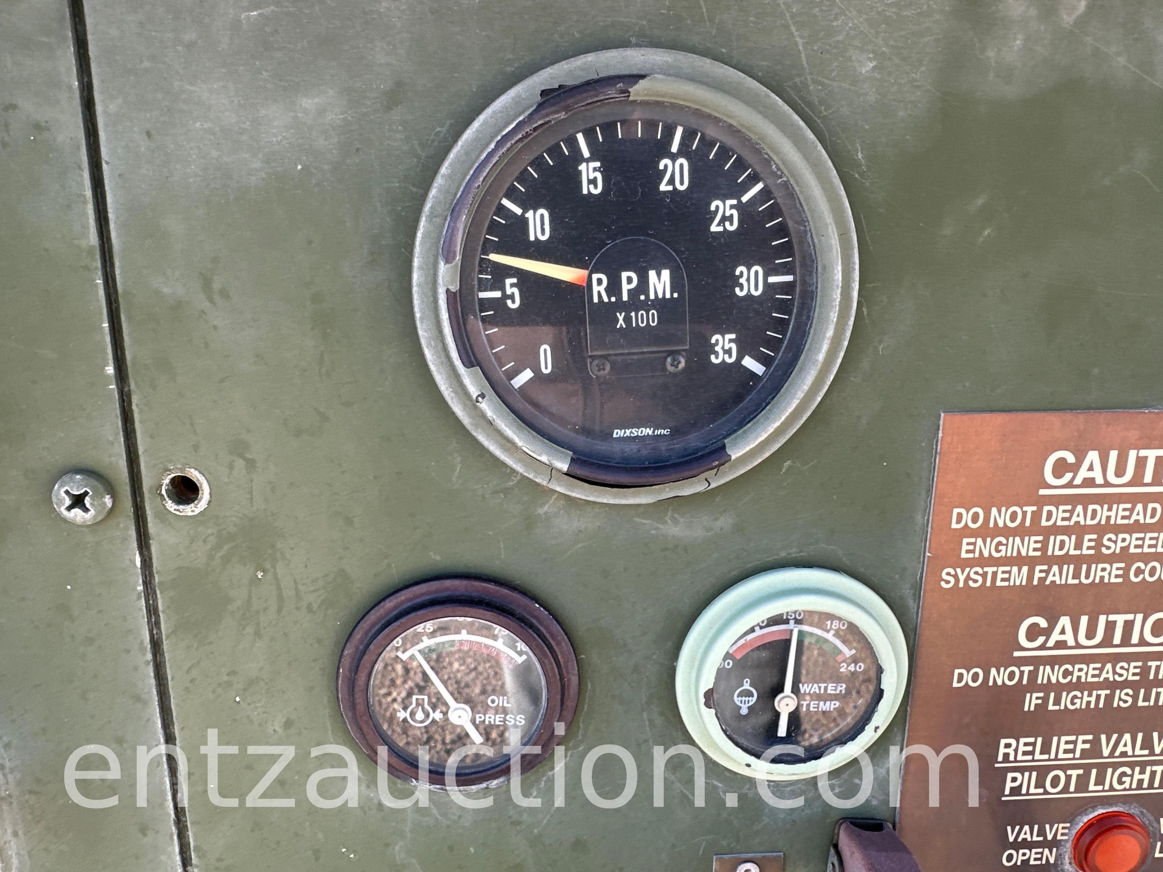 1985 OSHKOSH TYPE A/S 32 P-19A, CUMMINS NH/NT