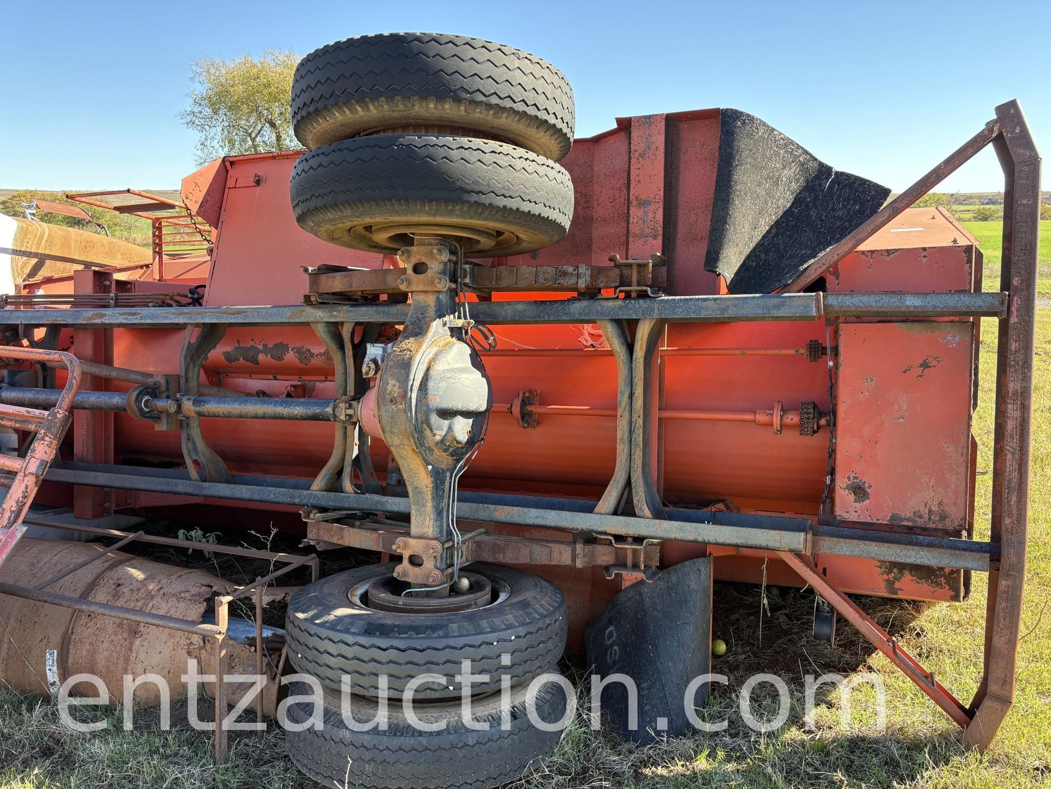 ENSILMIXER 370 FEED BOX, 3 AUGERS, LH DISCHARGE,