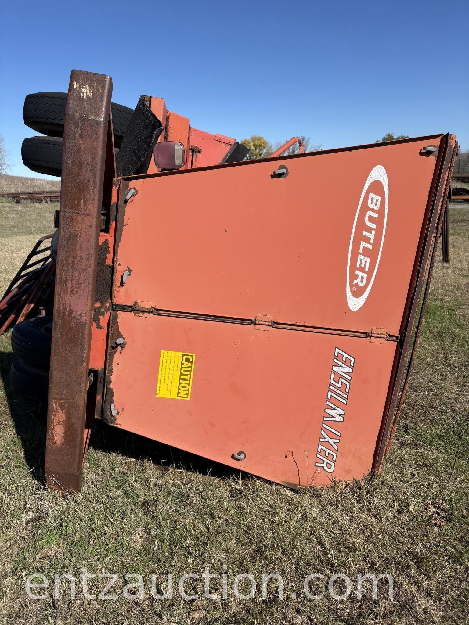 ENSILMIXER 370 FEED BOX, 3 AUGERS, LH DISCHARGE,