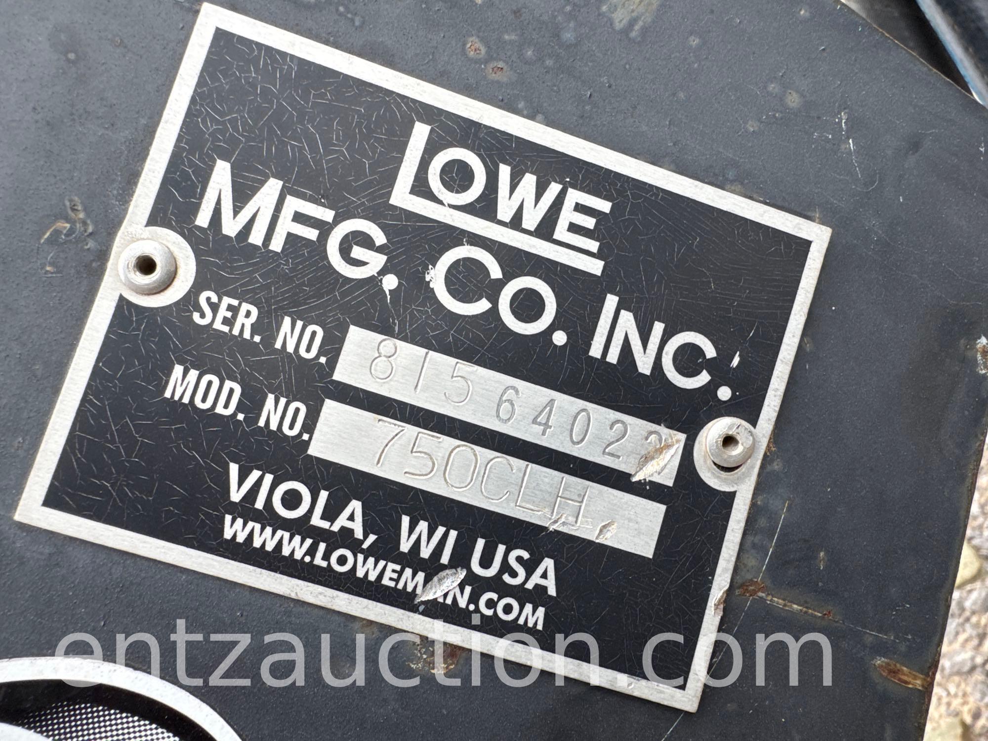 LOWE 750 CLASSIC HYD. POST HOLE DIGGER