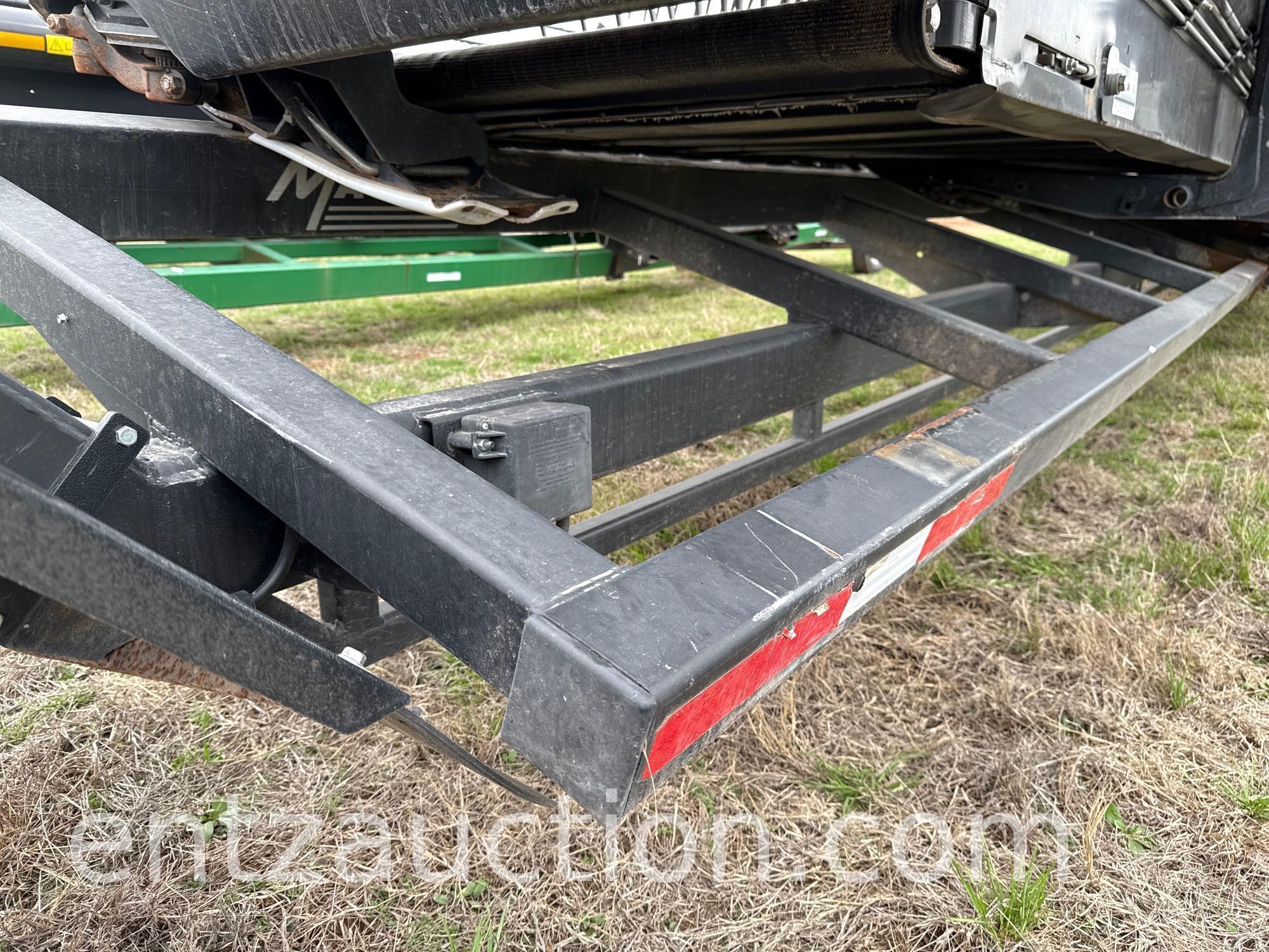2019 MAURER M42 42' HEADER TRAILER, TA,