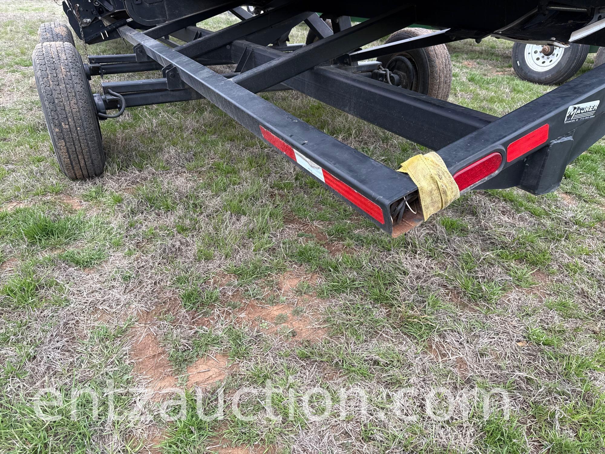 2019 MAURER M42 42' HEADER TRAILER, TA,