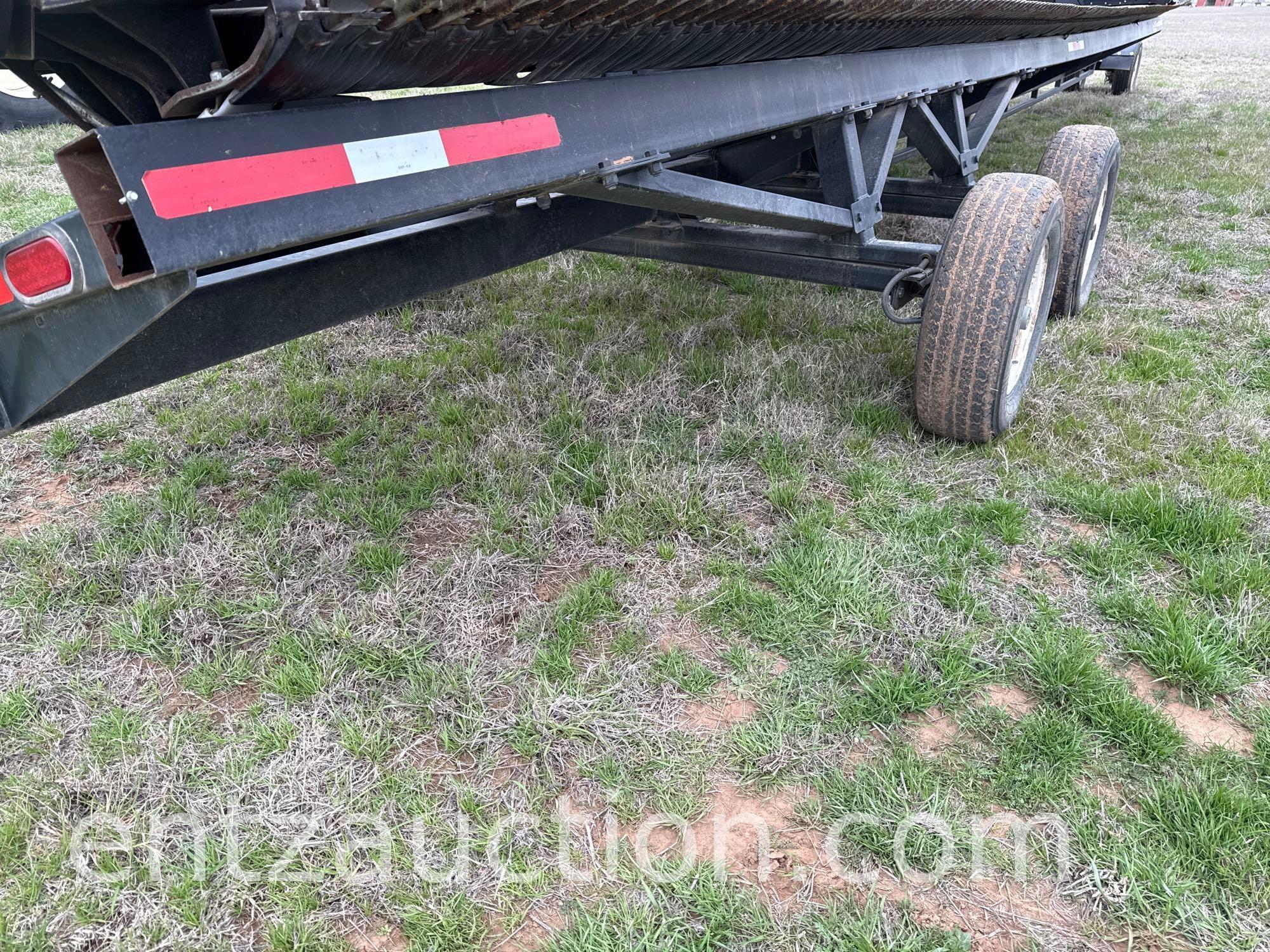 2019 MAURER M42 42' HEADER TRAILER, TA,