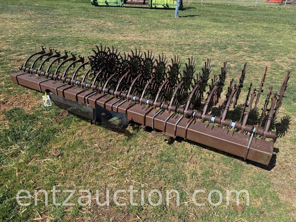 JD 12' ROTARY HOE, 3 PT., INCOMPLETE